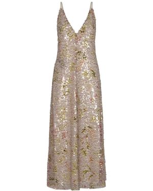 Alberta Ferretti Party Dresses - Natural