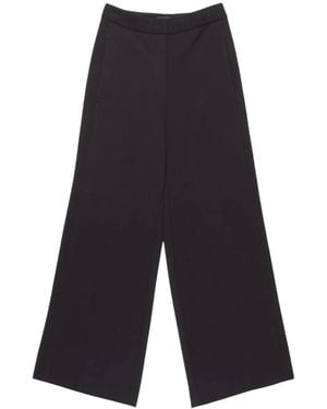 Nenette Eufemia Wijde Broek - Zwart