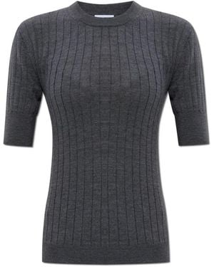 Bottega Veneta Round-Neck Knitwear - Grey