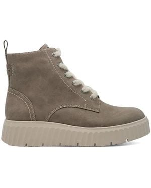 Tamaris Lace-Up Boots - Grijs
