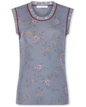 Rabanne Sleeveless Tops - Azul
