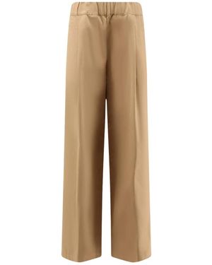 Semicouture Casual Trouser - Naturel