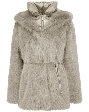 Bomboogie Faux Fur & Shearling Jackets - Gris
