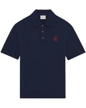 Drole de Monsieur Polo Shirts - Blue