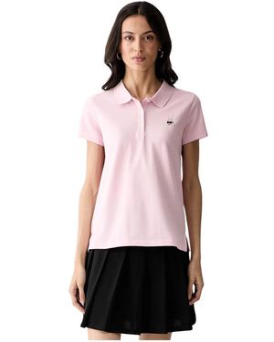KARL LAGERFELD Polo Shirts - Rosa