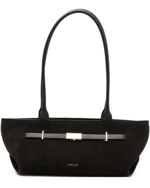 DeMellier Tassen ,Bruin ,Leer New York Shoulder Bag - Zwart