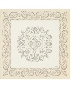 BOGGI Baumwollbandana Mit Paisley-Print - Natur