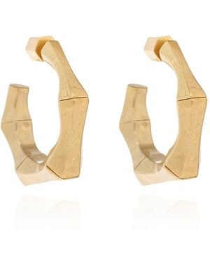 AllSaints Brass Earrings - Mettallic