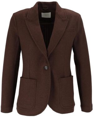 Circolo 1901 Jassen ,Bruin ,Katoen Regular Jacket W.B