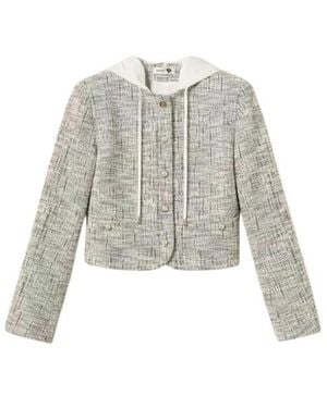 Twinset Tweed Jackets - Blanco
