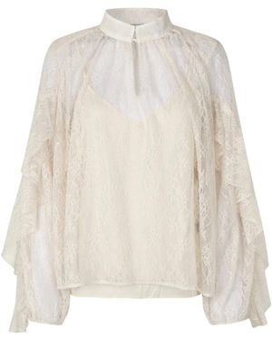 Second Female Sybell Lace Blouse - Wit