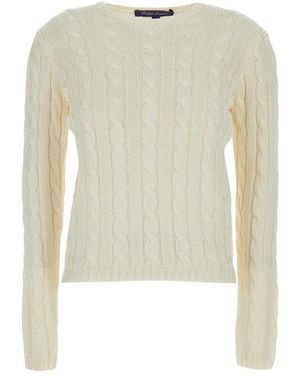 Ralph Lauren Round-Neck Knitwear - Natural