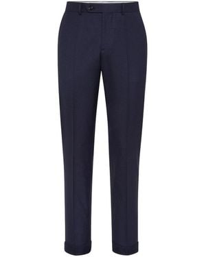 Brunello Cucinelli Suit Trousers - Blue