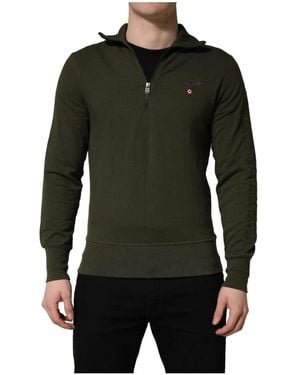 Aeronautica Militare Zip-Throughs - Black
