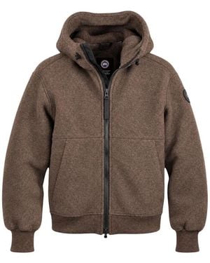 Canada Goose Zip-Throughs - Marron