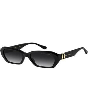 Marc Jacobs Die Geometrischen Quadratischen Sonnenbrillen - Schwarz
