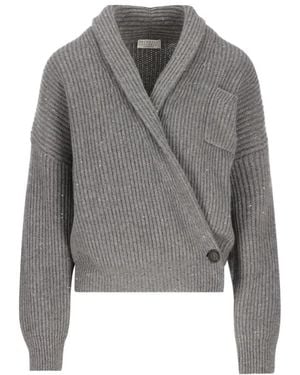 Brunello Cucinelli Cardigans - Gris