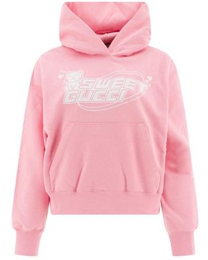 Gucci Hoodies - Roze