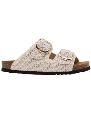 Scholl Schoenen ,Wit ,Noelle Slipper