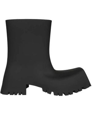 Balenciaga Stiefeletten Mit Eckiger Zehenpartie - Schwarz