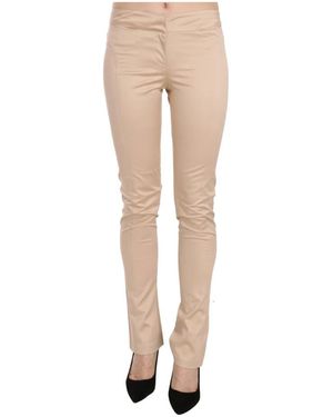 Just Cavalli Slim-Fit Trousers - Natural