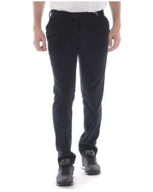 Daniele Alessandrini Slim-Fit Trousers - Blue