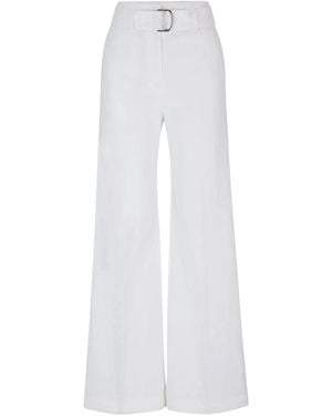 HUGO Wide Trousers - White