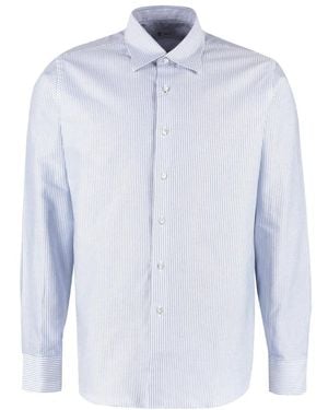 THE (Alphabet) Casual Shirts - Bleu