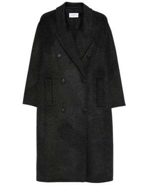 The Dynamis Studio Double-Breasted Coats - Noir