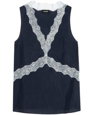Zadig & Voltaire Sleeveless Tops - Blue