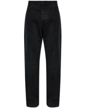 Balmain Straight Jeans - Negro
