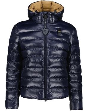 Blauer Winter Jackets - Blue