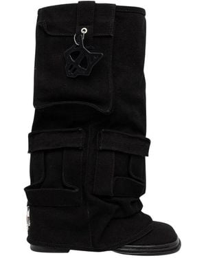 Naked Wolfe High Boots - Nero