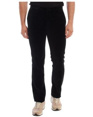 Emporio Armani Slim-Fit Trousers - Black