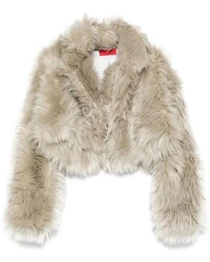 Thelatest Faux Fur & Shearling Jackets - Naturel