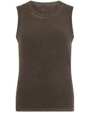 Uma Wang Sleeveless Tops - Brown