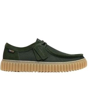 Clarks Laced Shoes - Vert
