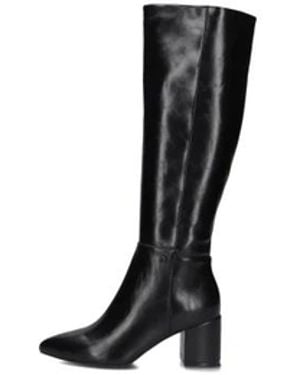 Mexx Schwarze Spitze Zehen Hohe Absatzstiefel