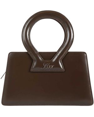 LUAR Tassen ,Bruin ,Leer Ana Small Bag