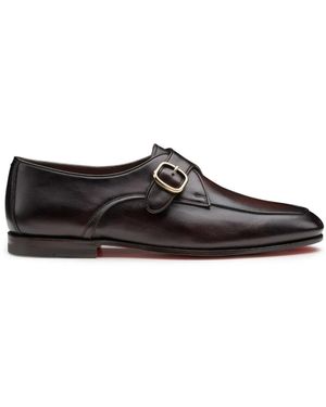 Santoni Business Shoes - Black