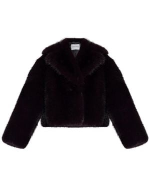 Stand Studio Faux Fur & Shearling Jackets - Black