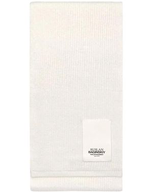 Ruslan Baginskiy Winter Scarves - Blanco
