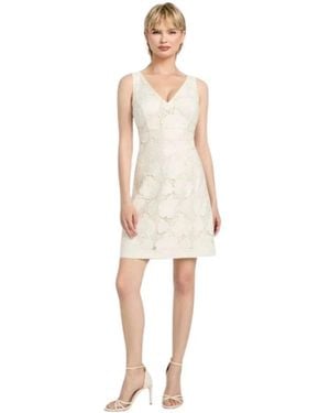 Guess Vega Kant Mini Jurk - Naturel