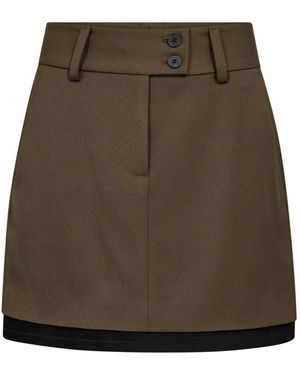 Haute L'Amitié Short Skirts - Verde
