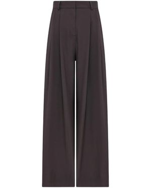 DUNO Atessa Wijde Broek - Bruin