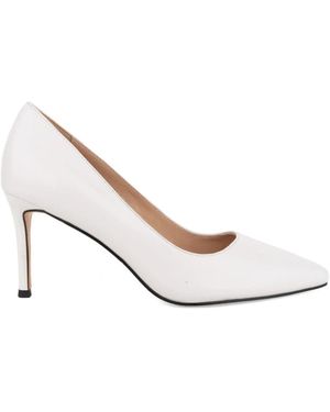 Linda Baumann Court Shoes - White