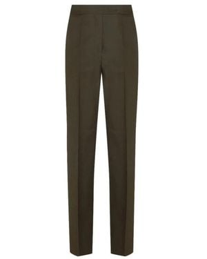 Max Mara Slim-Fit Trousers - Verde