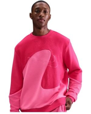 Nike Round-Neck Knitwear - Rose