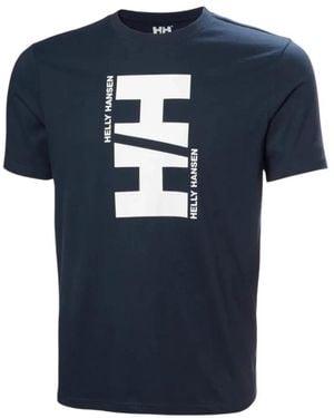 Helly Hansen T-Shirts - Blue
