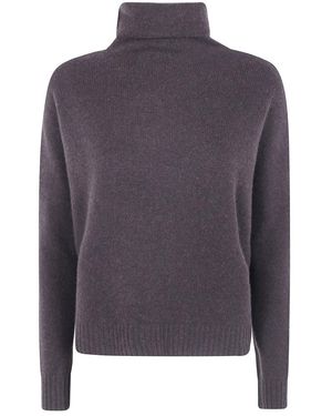 Kujten Truien & Vesten ,Bruin ,Wol Tila Turtle Neck - Grijs